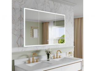 How Do LED Medicine Cabinets Improve Bathroom Storage?