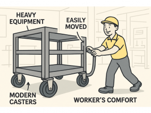 Enhancing Workplace Efficiency with Advanced Industrial Casters