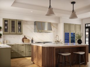 Zephyr Forte Wall Custom Range Hood Wins 2025 GOOD DESIGN&reg; Award