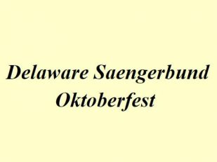 Delaware Saengerbund Oktoberfest