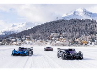 Bugatti at the I.C.E. ST. Moritz: an artistic symphony of sophistication, elegance and performance