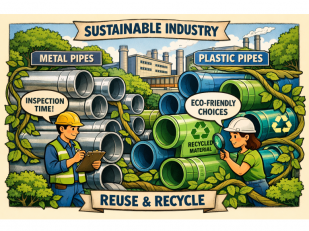 Sustainable Solutions in Industrial Pipe Supply