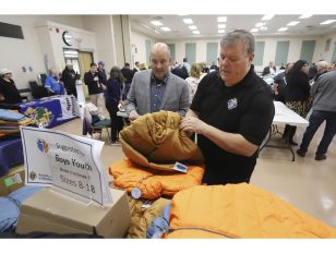 Knights of Columbus kicks off coats-giving season with goal of distributing 40,000 coats to children