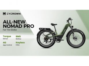 CYCROWN Launches Nomad Pro Smart All-Terrain Fat Tire E-bike