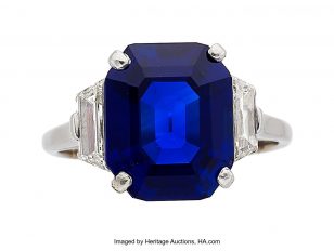 $906,250 Kashmir Sapphire Ring Leads Heritage&rsquo;s Spring Jewelry Auction
