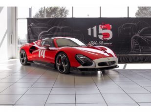 Alfa Romeo 33 Stradale Celebrates Historic Handoffs Across Two Continents