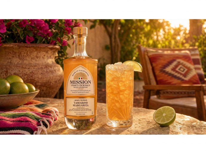 Mission Craft Cocktails New Bar-Strength, Ready-to-Drink Tamarind Margarita