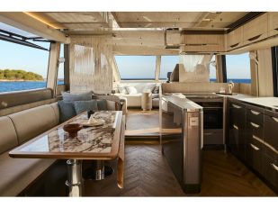 Galeon 620 Fly elevates interior design in partnership with Insitu