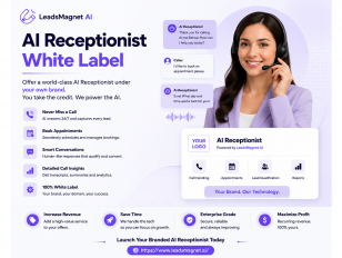 24/7 AI Receptionist White Label