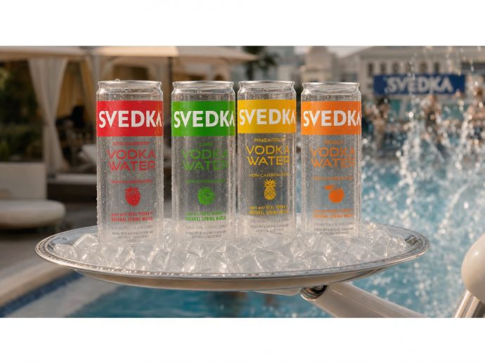 SVEDKA First-of-its-Kind Canned Vodka Water, Delivering the Clearest Way to Drink This Summer