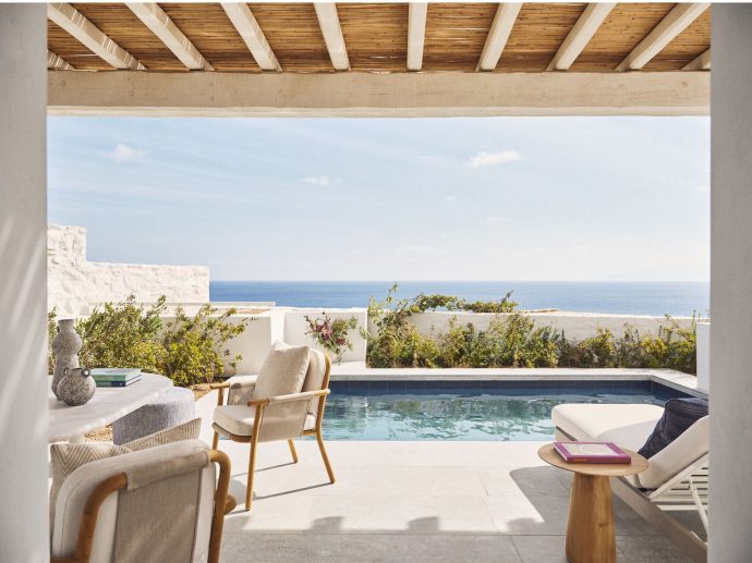 Four Seasons Hotel Mykonos Introduces a Luxurious New Style for the Greek Summer Season