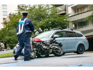 Can Faded Lane Markings Affect Fault in a Motorcycle Collision