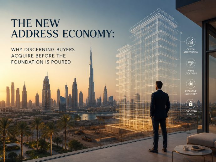 The New Address Economy: Why Discerning Buyers Acquire Before the Foundation Is Poured
