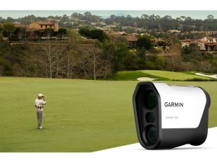 Take the guesswork out of the game with Approach Z10, a compact laser rangefinder from Garmin