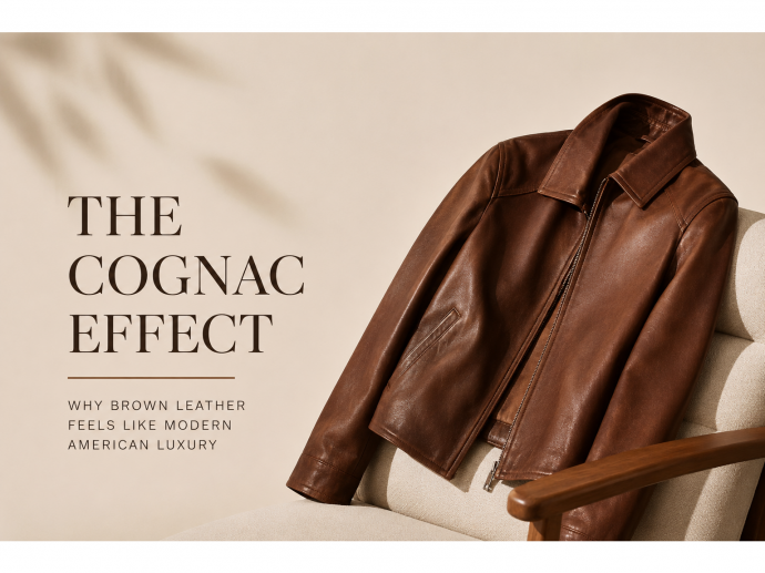 Why Brown Leather Feels Like Modern American Luxury