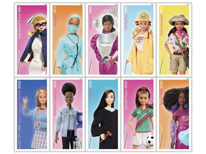 Barbie Can Be Anything&hellip; Even A Stamp!