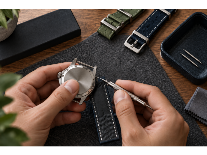 How to Change a Watch Strap Without Scratching It