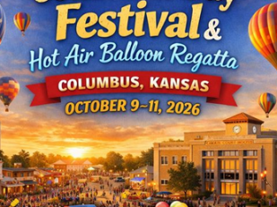 Columbus Day Festival Hot Air Balloon