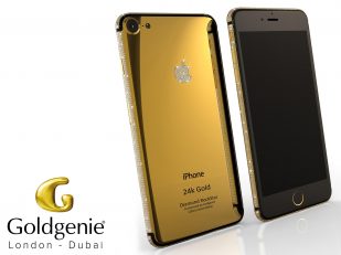 24k Gold Apple iPhone 7 with free encryption and a lifetime warranty