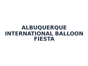 Albuquerque International Balloon Fiesta