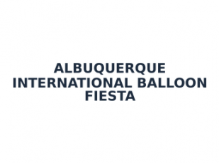 Albuquerque International Balloon Fiesta