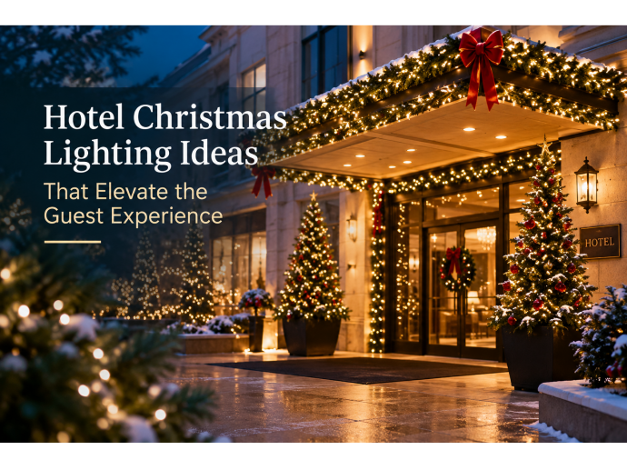 7 Hotel Christmas Lighting Ideas for LA Properties