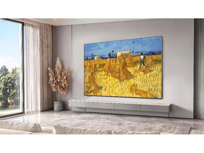 SKYWORTH Set New Quality/Performance Benchmark in Premium QD-Mini LED Art TVs with C2 Canvas Art&reg; Tv