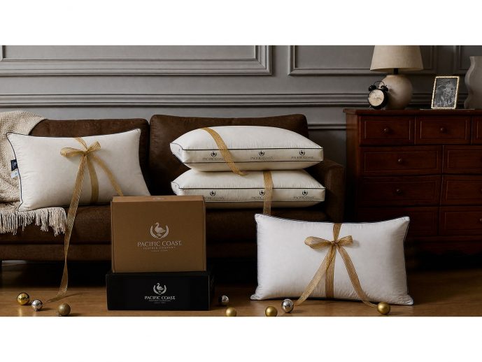 Pacific Coast Brings Hotel-Inspired Comfort Home With Three Distinct Pillow Designs