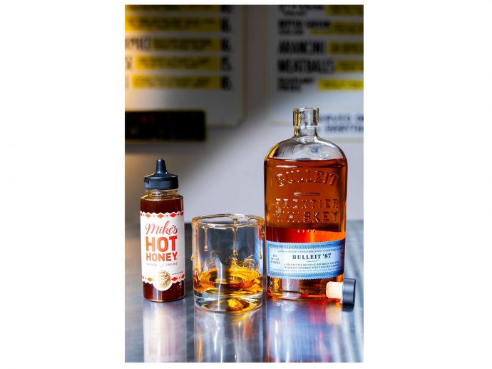 Bulleit Frontier Whiskey and Mike's Hot Honey Collab on the Ultimate Pairing: A Drizzle + a Pour