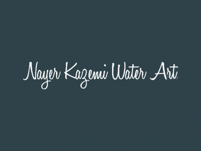 Nayer Kazemi Water Art