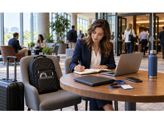 How to Stay Organized During a Multi-Day Conference Away from Home