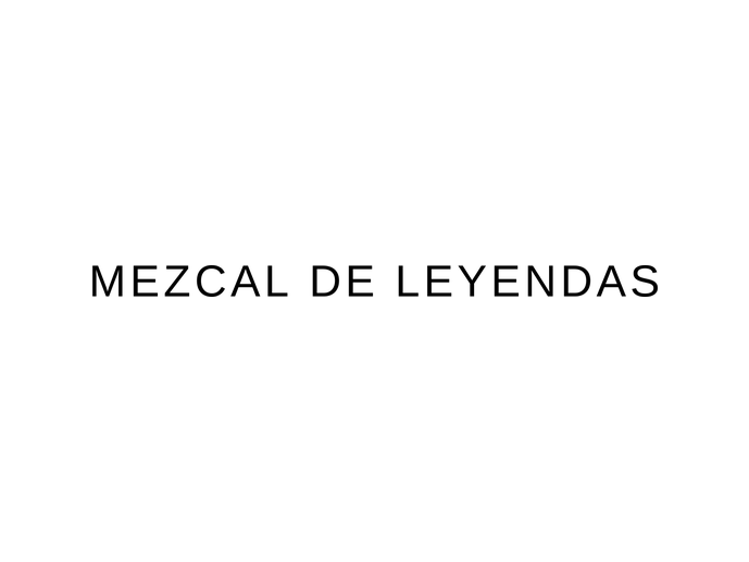 Mezcal de Leyendas