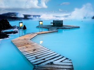 Bathing in Iceland's Blue Lagoon #1 travel experience for Canadians in 2017