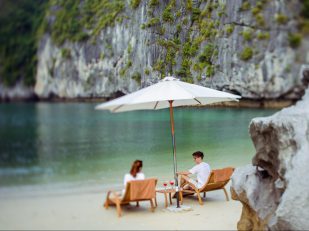 Travel Explorations To Untouched Islands In Halong Bay On Newly Refurbished Luxury Boat The Au Co