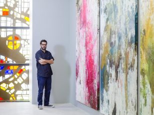 José Parlá Unveils New Work At National Youngarts Foundation As Part Of Rolls-Royce Art Programme