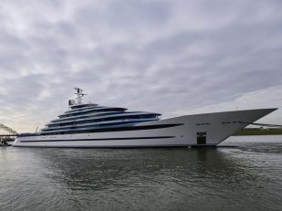 Oceanco Launches the Largest Yacht Ever Built in The Netherlands - 110m/361ft Project JUBILEE