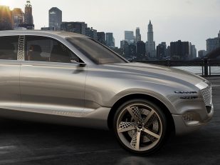 Genesis Reveals GV80 Fuel Cell Concept SUV At New York International Auto Show