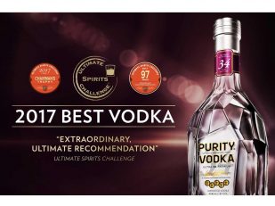 Purity Vodka Is Top Rated And Named Best Unflavored Vodka At The 2017 Ultimate Spirits Challenge