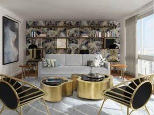 House Tour: Inside a modern and opulent décor apartment