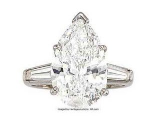 $300,000 6.26-carat Diamond Ring Tops Heritage Fine Jewelry Auction