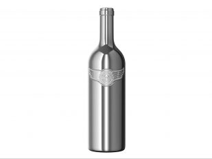 World's First Chromed-Glass Wine Bottle