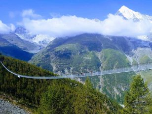 Alpenwild's Swiss Tours Cross New, Largest Pedestrian Bridge