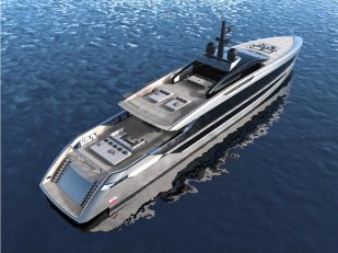 Tankoa Yachts presents the new 53m planing yacht S533 Saetta