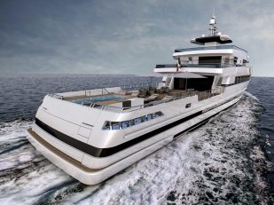 Rosetti Superyachts revealed a new concept at Palm Beach International Boat Show 2018