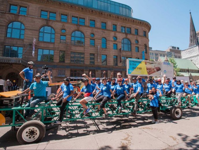 Some 800 cyclists raise $400,000 in support of Quebec's sickest babies