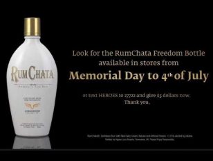 RumChata Freedom Bottle Salutes Veterans and Families