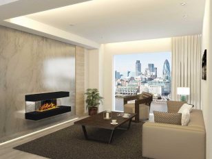 Electric Fireplaces: European Home Introduces Electric Modern