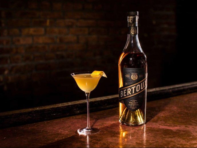 BERTOUX Brandy, Blended by Top Craft Bartender and Acclaimed Sommelier