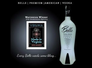 Belle™ Premium American Vodka Announces 2018 Made in Virginia Award