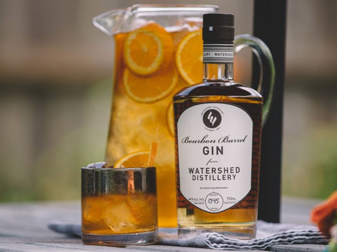 Bourbon Barrel Gin from Watershed Distillery